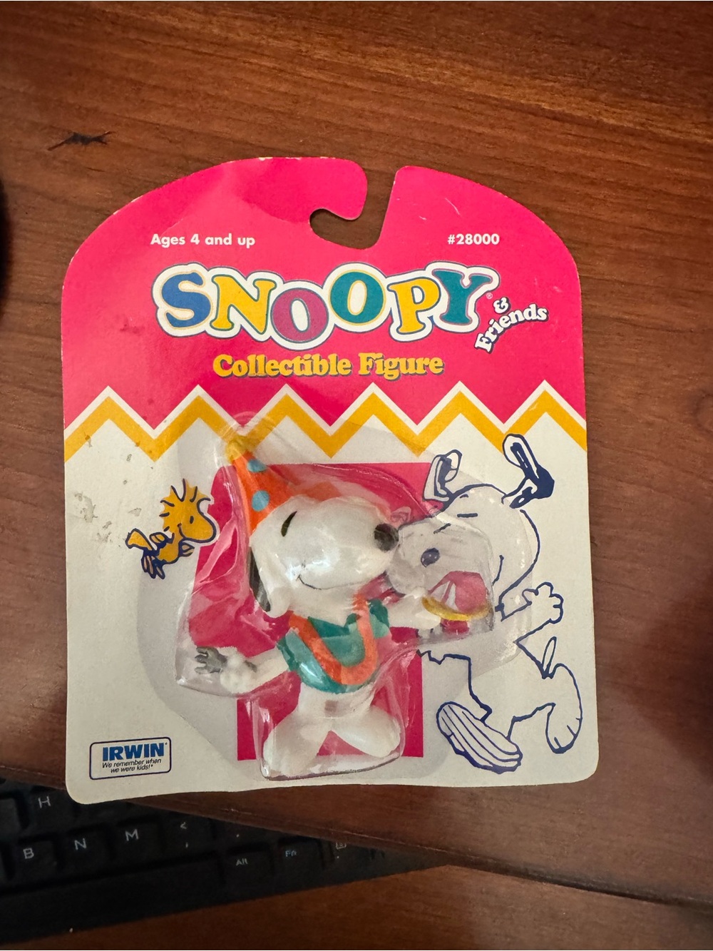 Snoopy Collectible Figure - Pink Packaging, Multicolor Figure